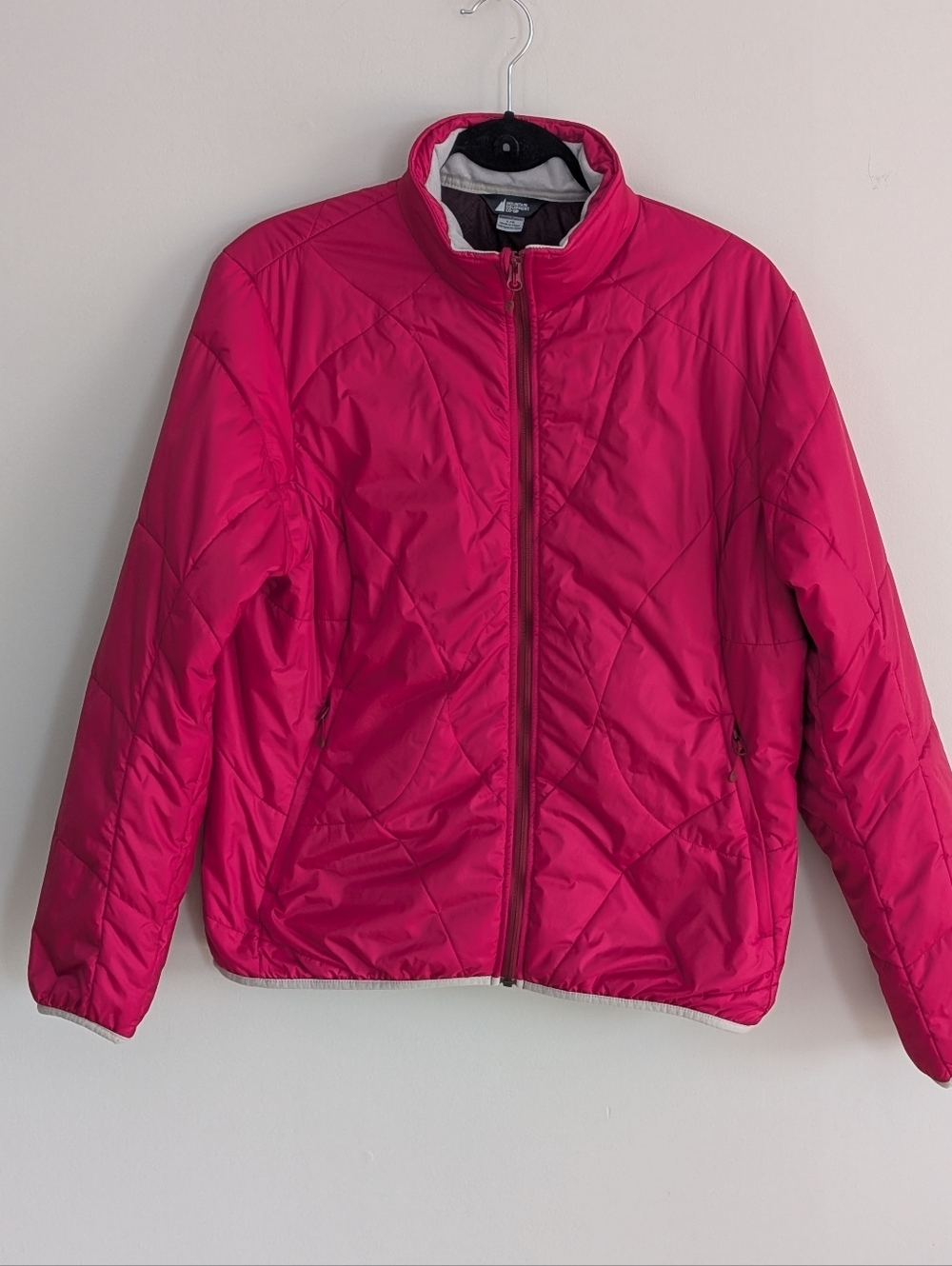 Mountain Equipment Raspberry Pink PrimaLoft Quilted Puffer Jacket Women’s Large